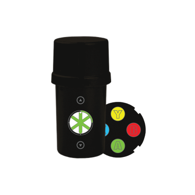 Medtainer | Storage w/ Grinder "Hot Box" - 20 Dram | The Ultimate Grind & Go Companion