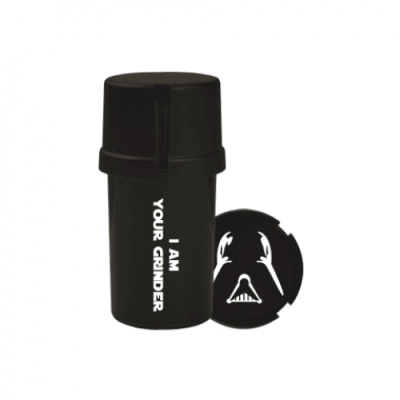 Medtainer | Storage w/ Grinder Dark Lord "I Am Your Grinder" - 20 Dram | The Ultimate Storage and Grinding Solution