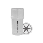 Medtainer | Storage w/ Grinder Benzo "THC" Clear - 20 Dram | Your Ultimate On-the-Go Herb Solution
