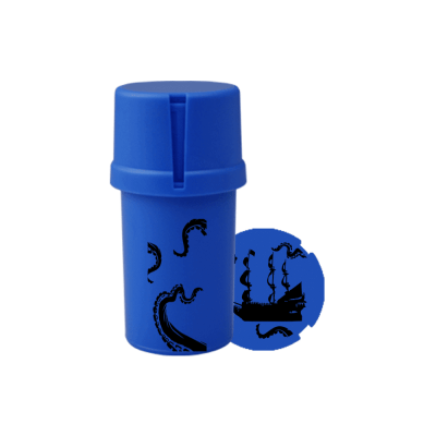 Medtainer | Storage w/ Grinder "Get It Kraken" Under Seige - 20 Dram | The Ultimate On-the-Go Storage & Grind Solution