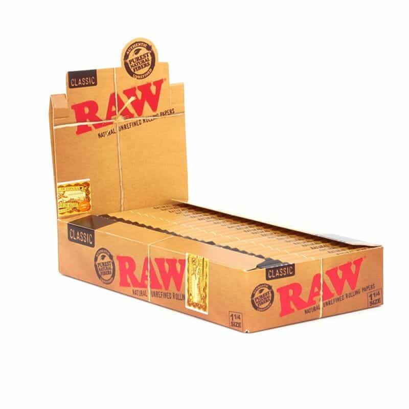 Raw Rolling Papers 1-1/4" - 1 pk - Display Box