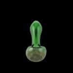 Chameleon Glass Humdinger Pipe - Green Glass Delight