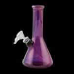 Chameleon Glass Pipe For The People Lustre Water Pipe - Vibrant Purple Delight
