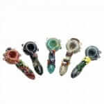 Empire Glassworks | Critters Glass Spoon Hand Pipe - Assorted Designs / 1 Piece | Exquisite Nature-Inspired Glass Art in Your Collection