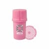 The Medtainer Storage w/ Grinder "Check Mate" Pink Marble – 20 Dram