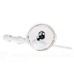 Bio Hazrard | Dish and Dabber Set - Blue Gas Mask Decal | The Ultimate Smart Rig for Dab Enthusiasts