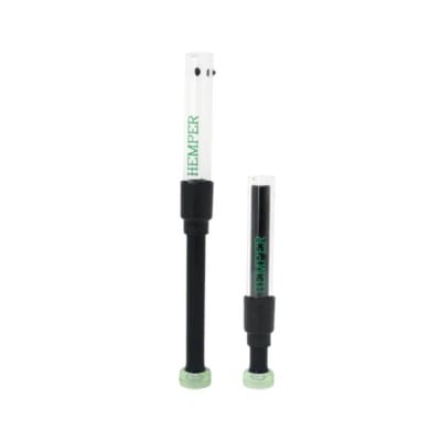 Hemper | 4" Glass Piece - Assorted Colors | Your Ultimate No-Roll Solution for Smoking Fun