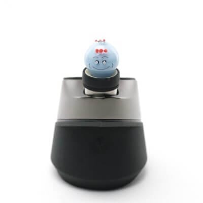 Empire Glassworks Puffco Peak Blue Twins Carb Cap - 2