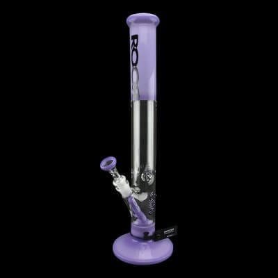 ROOR Custom Classic 18" Straight Water Pipe 50mm x 5mm - Purple - 001
