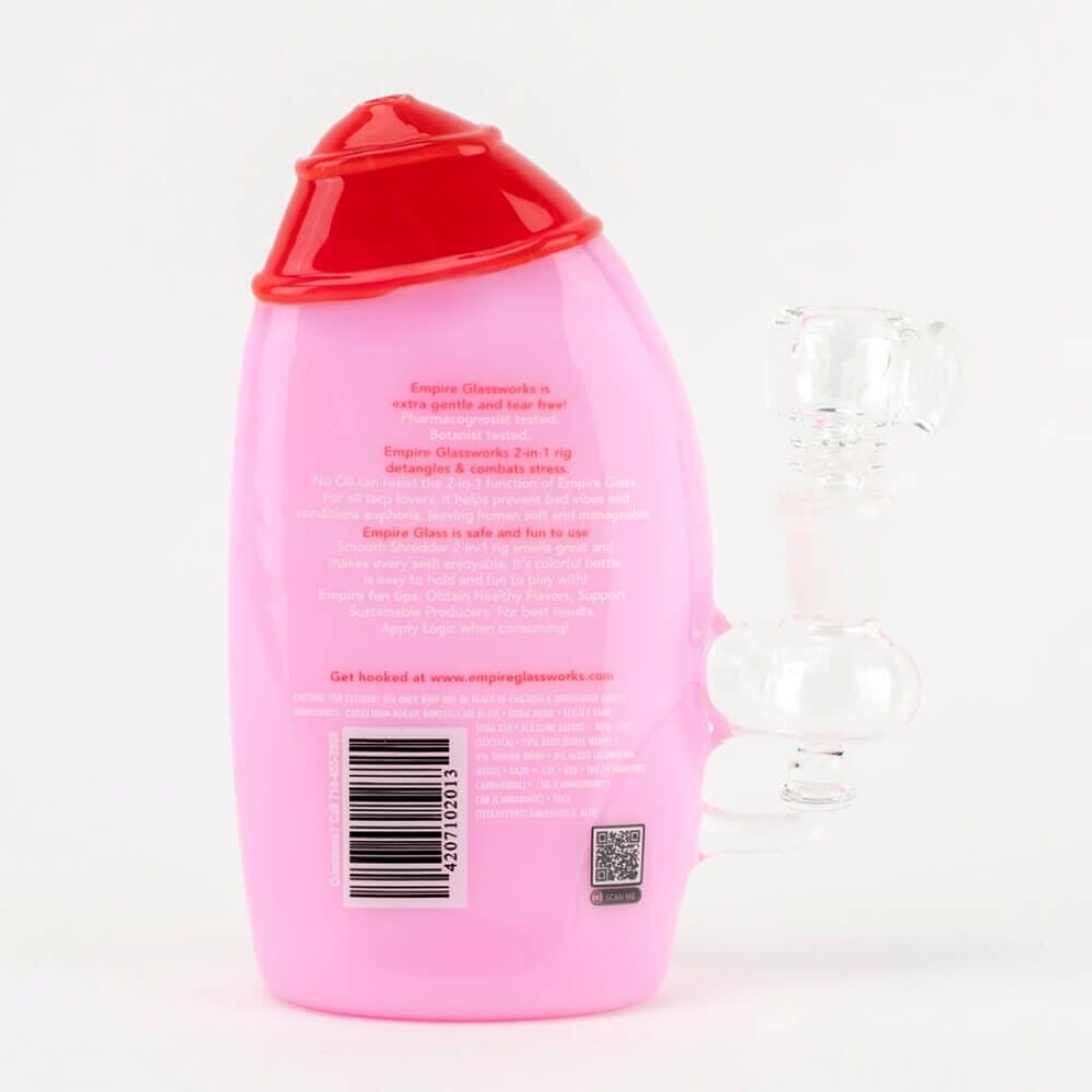 Empire Glassworks Mini Water Pipe Strawberry Cough Shampoo 02