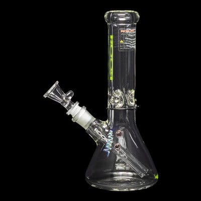 ROOR Mini 10" Beaker Water Pipe 40x7mm - Green - 01