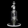 ROOR Tech 8" Fixed Barrel Bubbler - Grey & White - 03