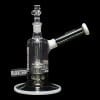 ROOR Tech 8" Fixed Barrel Bubbler - Grey & White - 05