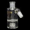Diamond Glass Ash Catcher 45° 19mm/19mm w/ Showerhead & Honeycomb Percs - 02