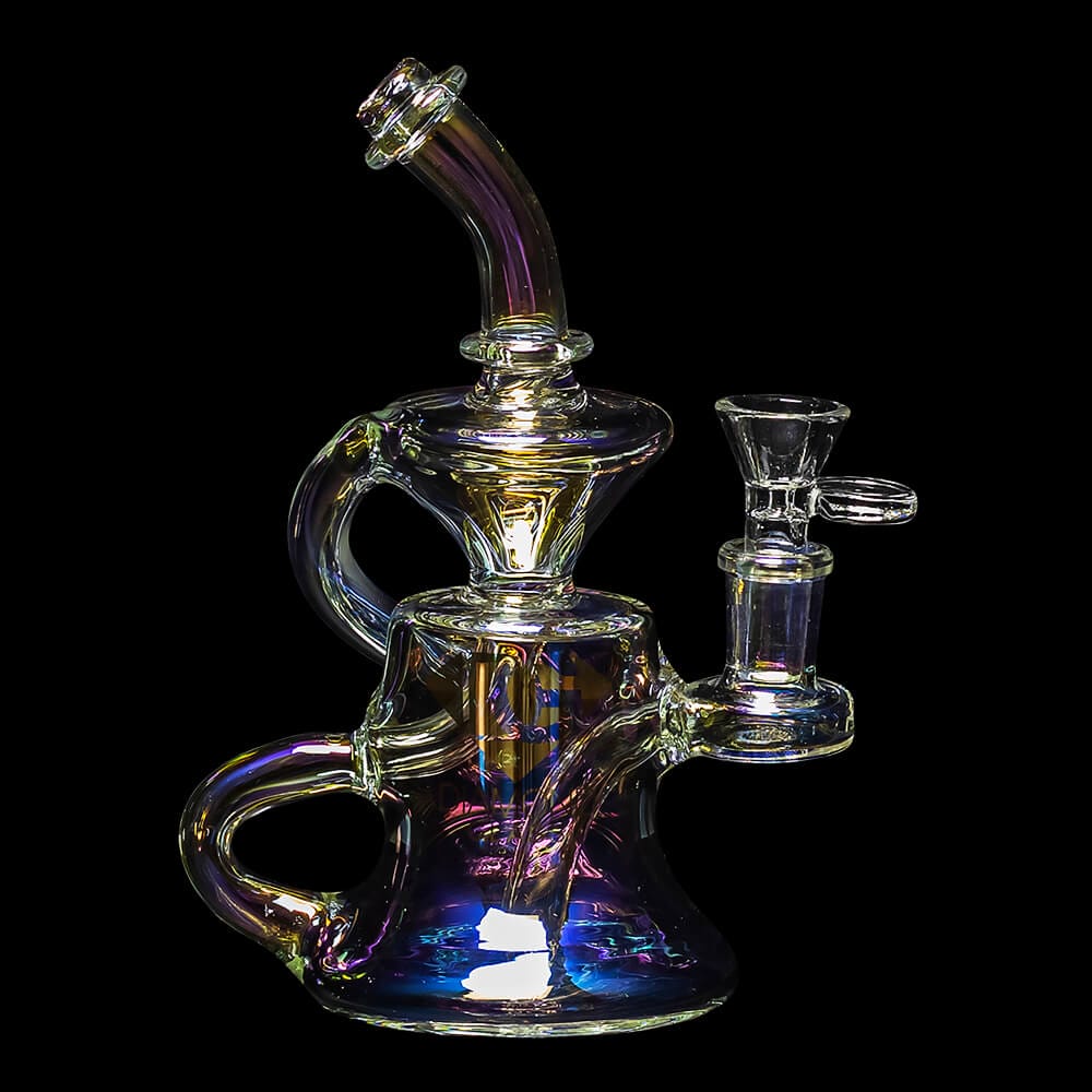 Diamond Glass Bottles Recycler - Fumed - 01