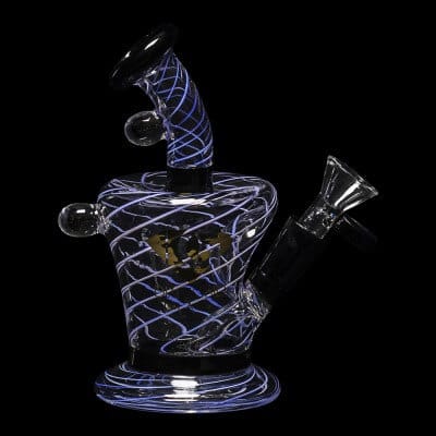Diamond Glass Krabs Rig - Violet - 01