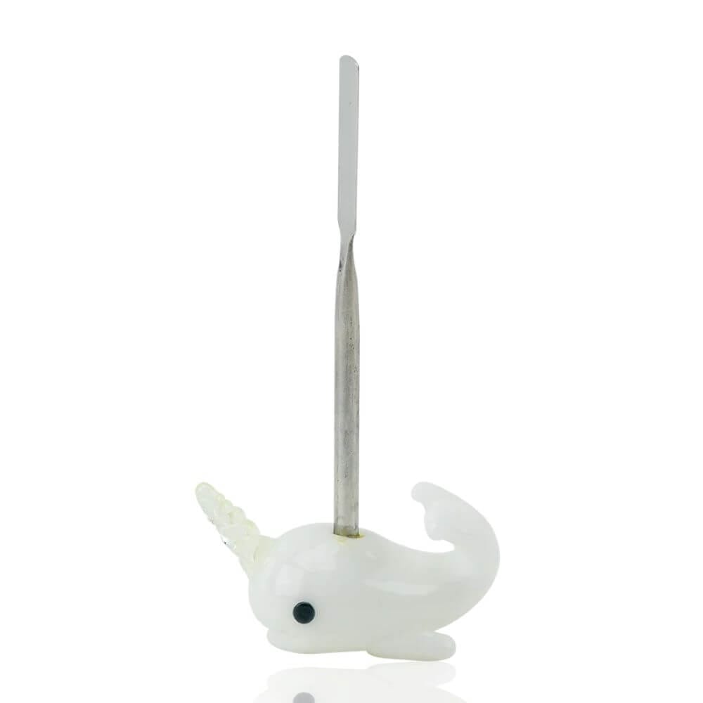 Empire Glassworks Radioactive Narwhal Dabber - 01