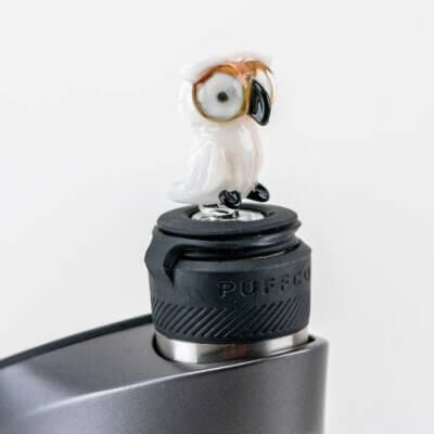 Empire Glassworks Owl Puffco Peak Pro Carb Cap - 01