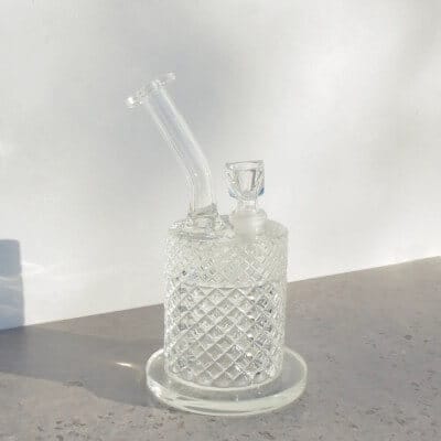 Jane West | Twenties Collection Water Pipe - Clear | A Modern Twist on 1920s Elegance