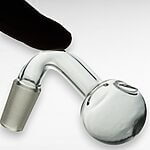 420º Below | High Quality 14mm Oil Burner Attachment - 90º Short Stem